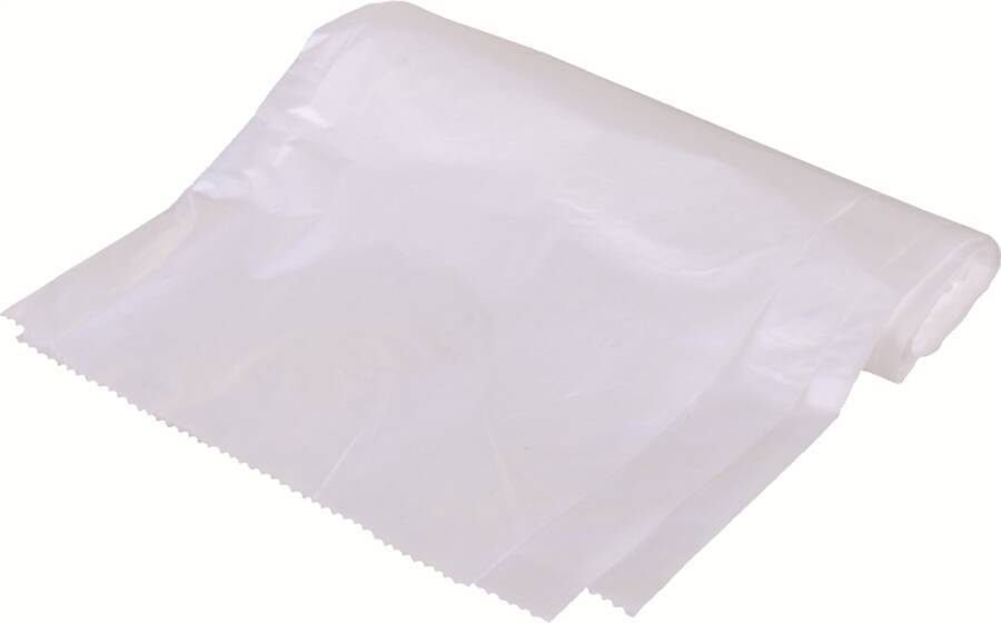 Mülleimerbeutel 89657 Farbe weiß Inhalt 60-80 l Breite 385+245 mm Höhe 850 mm Stk 40 pro Rll-0