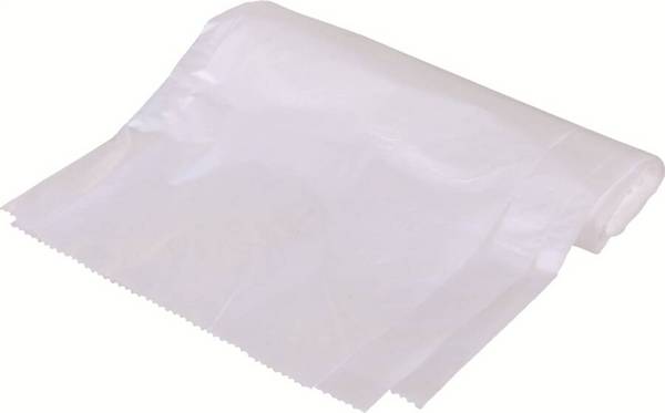 Mülleimerbeutel 89657 Farbe weiß Inhalt 60-80 l Breite 385+245 mm Höhe 850 mm Stk 40 pro Rll