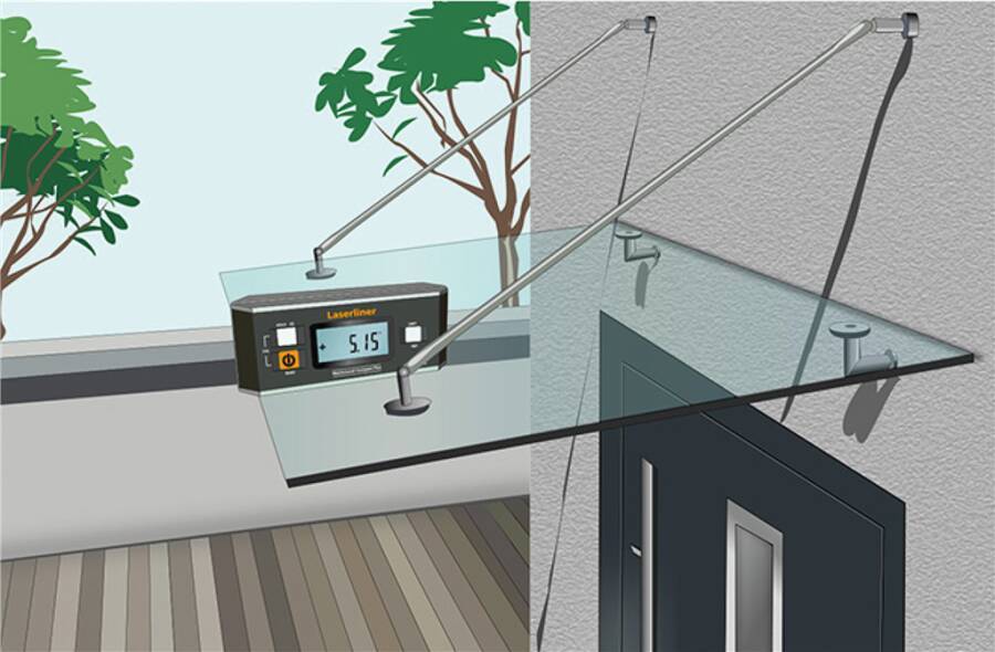 Digitale Elektronik-Wasserwaage MasterLevel Compact Plus 081.265A Typ MasterLevel Compact Plus Lieferumfang Tragekoffer-5