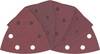 10 X Zubehör für Multi-Cutter mit Starlock-Aufnahme 2608607540 Typ Best for Wood & Paint Beschreibung Schleifpapier Set