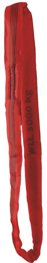 Rundschlingen 941136203 Farbe rot Tragfähigkeit 5000 kg Nutzlänge 2 m-0