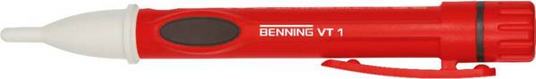 Berührungslose Phasenprüfer 020054 Typ VT 1 Anzeige rote LED-Prüfspitze/Summer Überspannungskategorie CAT IV 600 V, CAT
