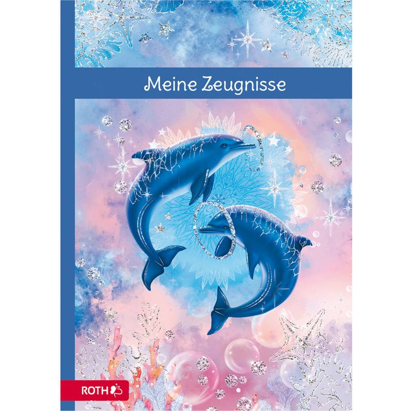 ROTH Zeugnismappe "Delfine", mit Design und Effekt (57501371)-0