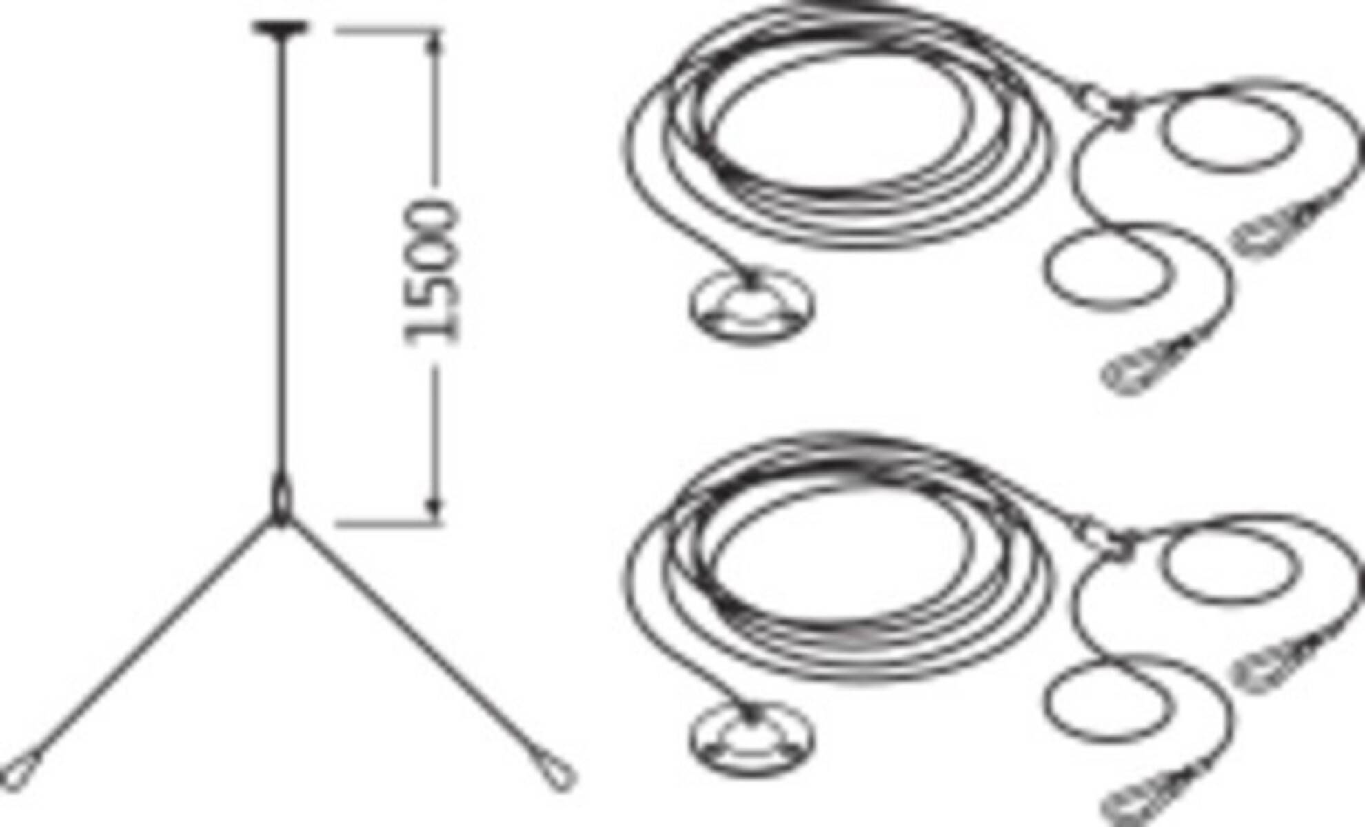 Ledvance Seilabhängung-Set PL SUSPENSION KIT-1