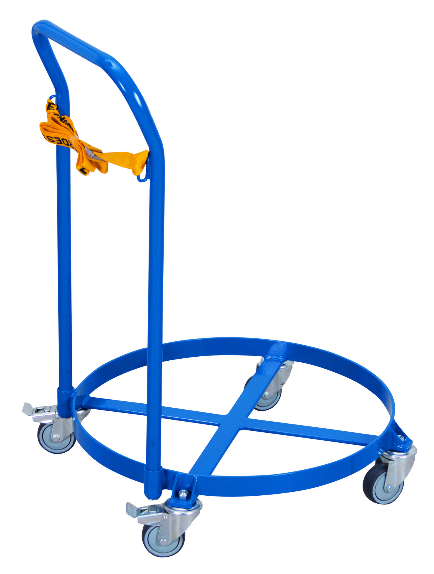 VARIOfit Fassroller 250kg Traglast für 200 Liter Fässer mit Schiebebügel-0
