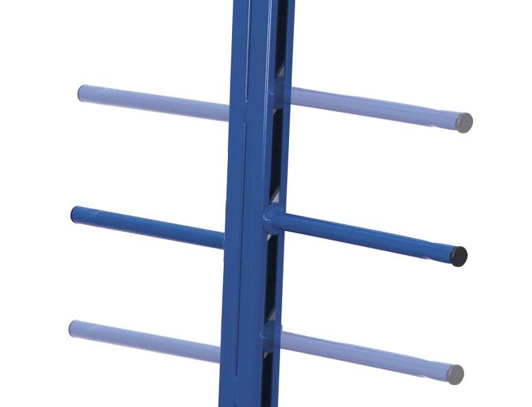 VARIOfit SW-130.007 Tragarmwagen Feststeller Stahl pulverbeschichtet Traglast (max.): 400 kg Bereifung=Vollgummi-2