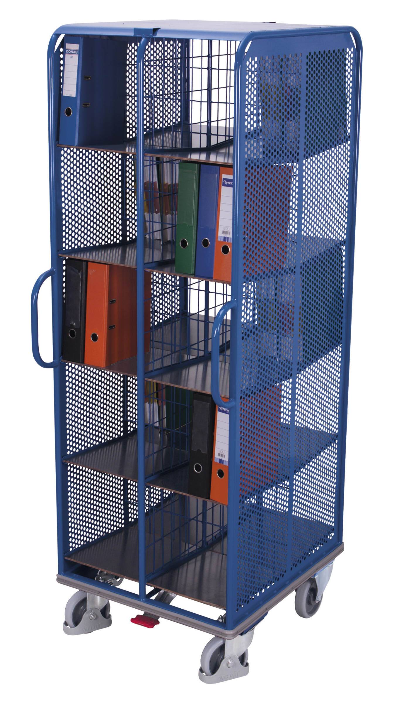 VARIOfit Aktenwagen mit 2x10 Fächern-1
