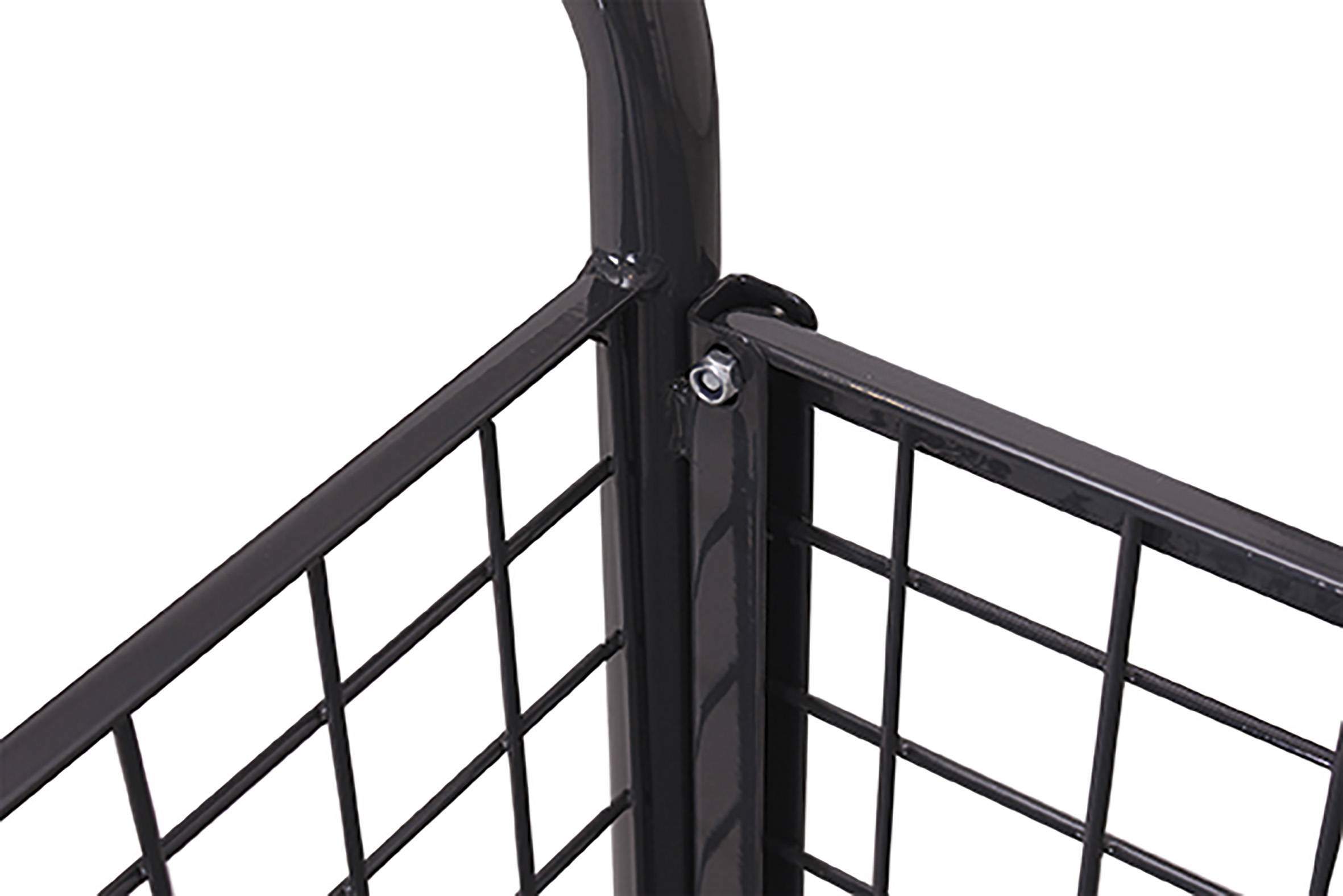 Vierwandwagen mit Draht, RAL 7016 RAL 7016 Anthrazitgrau-1