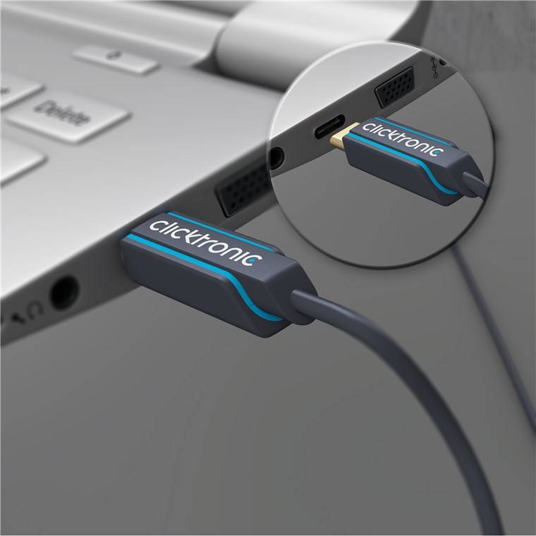 Clicktronic USB-C/DisplayPort-Adapterk 44931-4