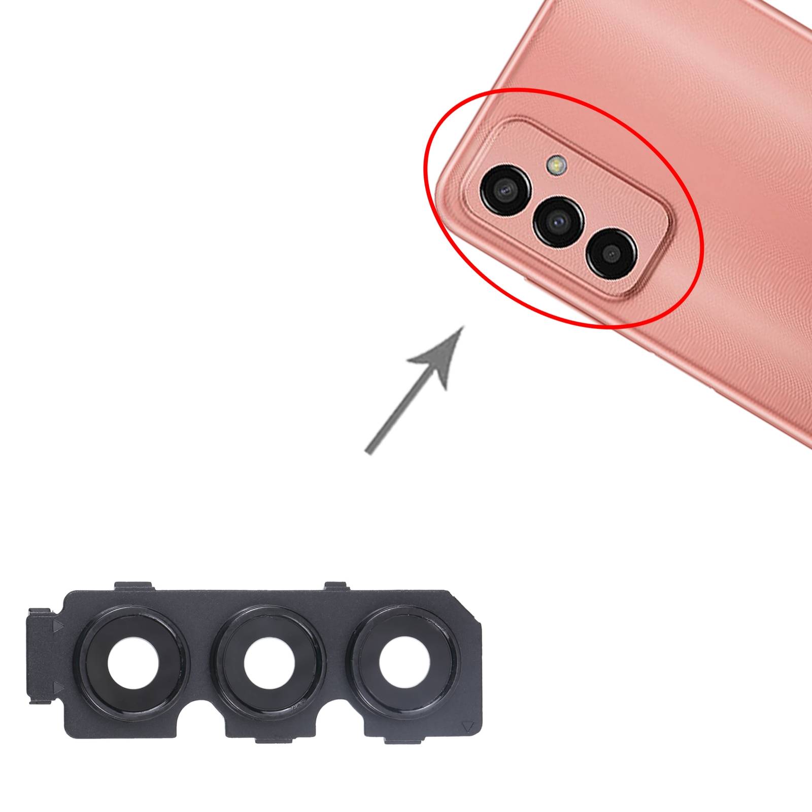 Kamera Linsencover für Samsung Galaxy A13 Camera Ersatzteil Ersatz-0