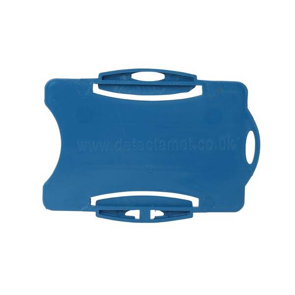 Detektierbare Durchzugs-/Zugangskartenhalter (Packung mit 25) - mit Kette - blau