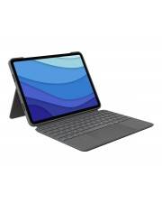 Logitech Combo Touch - Tastatur und Foliohülle - mit Trackpad - hintergrundbeleuchtet - Apple Smart-0