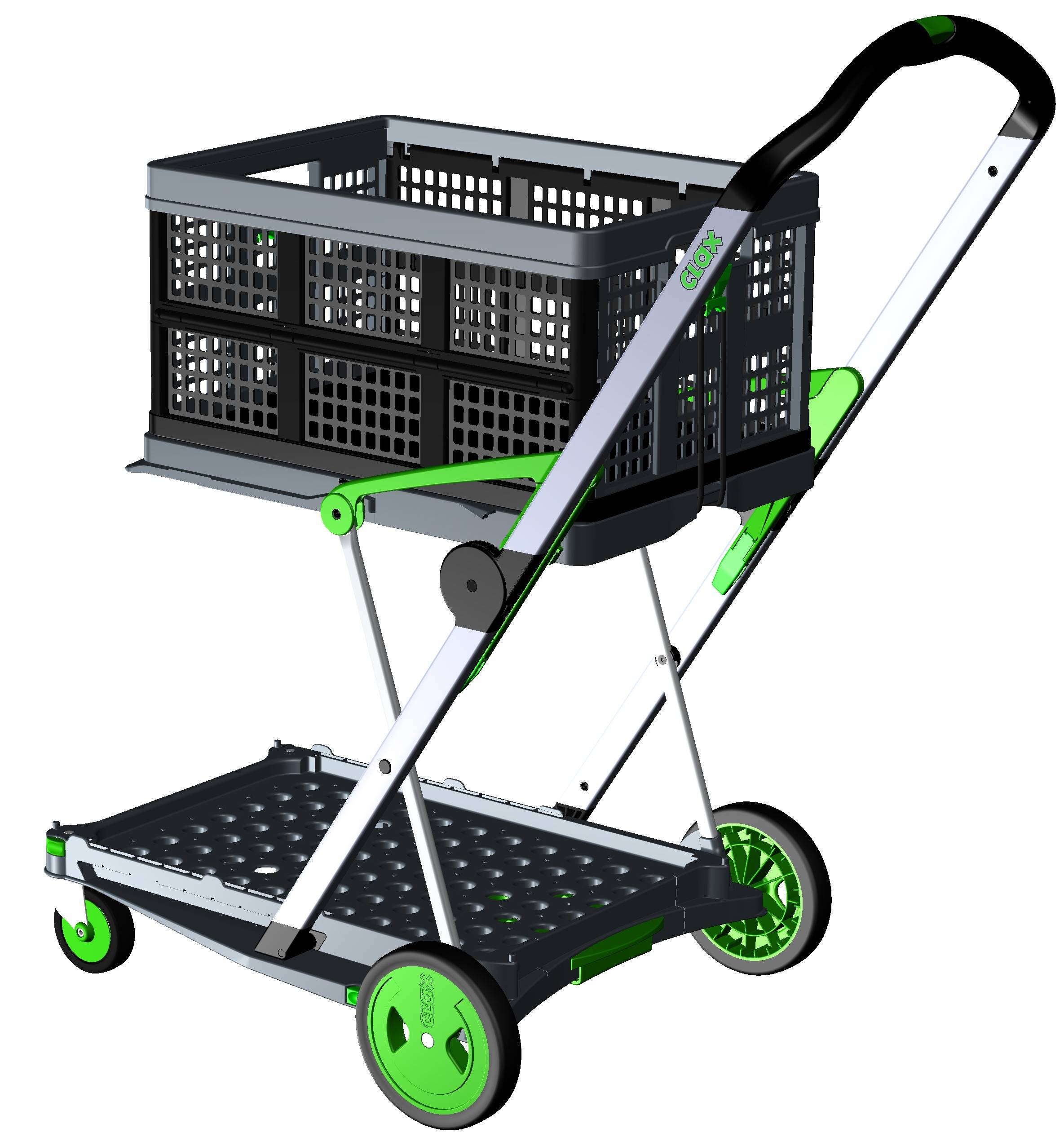 Transport-Klappmobil Clax Green Edition mit 1 gratis Clax Box - Artikel: 30211200-0