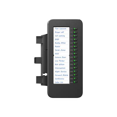 Unify OpenScape - Funktionstasten-Erweiterungsmodul für VoIP-Telefon - Schwarz --0