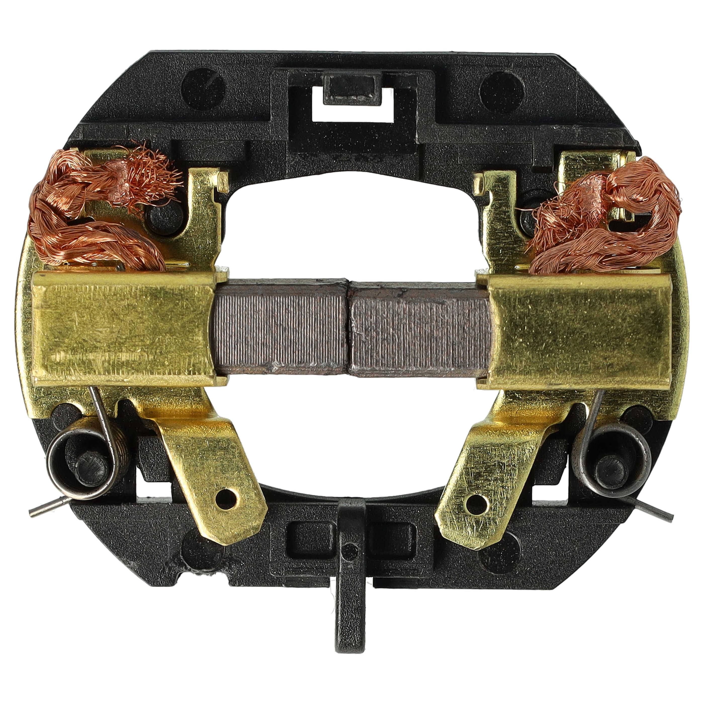 vhbw 2x Kohlebürste 45 x 35 x 11mm Ersatz für Dewalt 1007801-00 | N012060, N109433 für Bohrschrauber-0