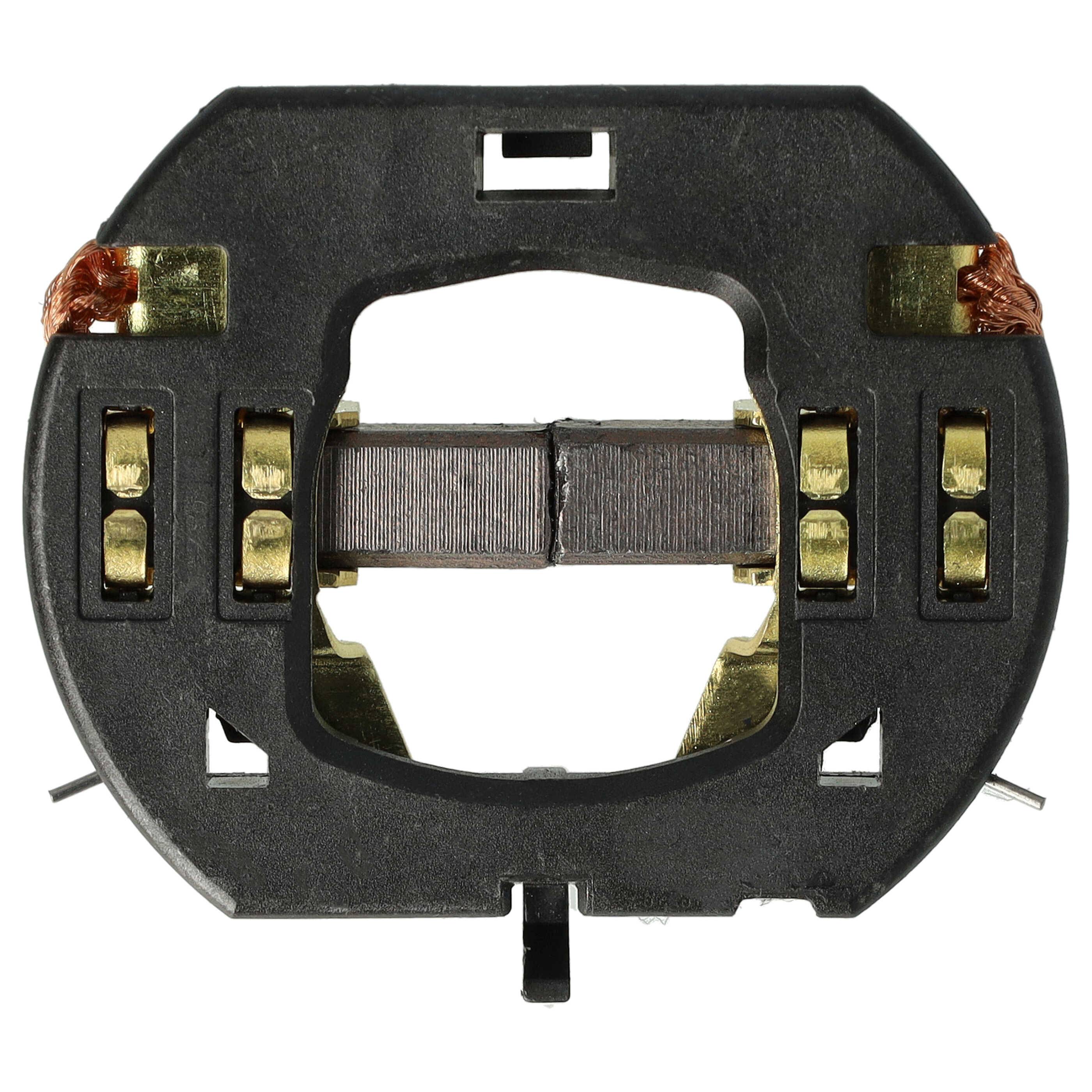 vhbw 2x Kohlebürste 45 x 35 x 11mm Ersatz für Dewalt 1007801-00 | N012060, N109433 für Bohrschrauber-1