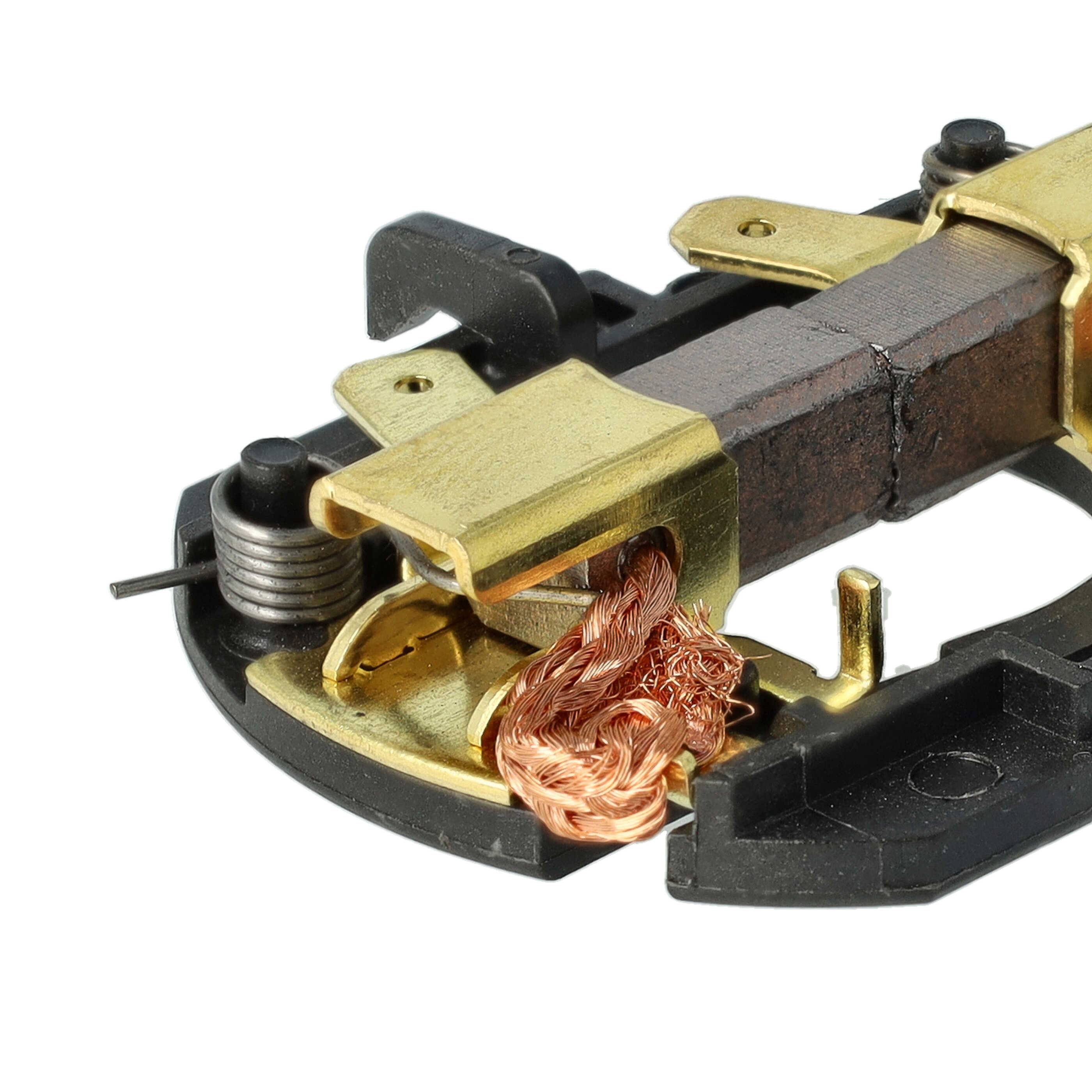 vhbw 2x Kohlebürste 45 x 35 x 11mm Ersatz für Dewalt 1007801-00 | N012060, N109433 für Bohrschrauber-4