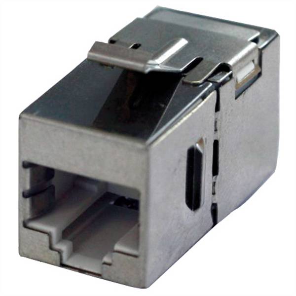 Bachmann RJ45 Netzwerk Adapter CAT 6 [1x RJ45-Buchse - 1x RJ45-Buchse] 0 mm Edelstahl