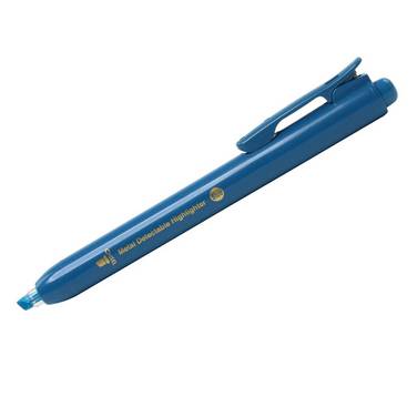 Detektierbare, einziehbare Textmarker (5er-Pack) - rosa