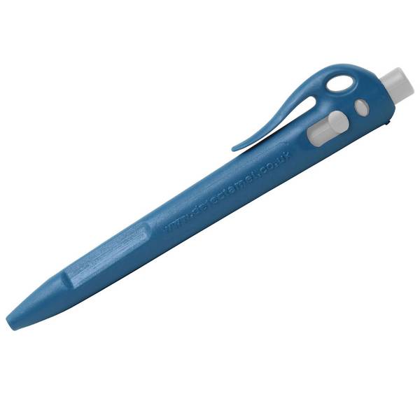 Detektierbare Elefanten-Druckbleistifte - Gel-Tinte (50er-Pack) - grün-blau-Clip
