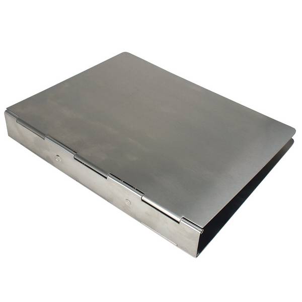 Edelstahl- oder Aluminium-Ringbuch-Aluminium-A3: 297 x 420 mm (11,69 x 16,53 Zoll)-4 Ringe