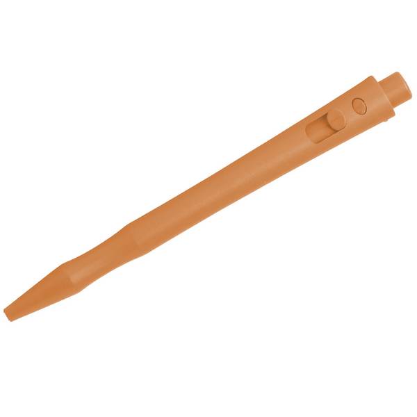 Detectable HD Druckkugelschreiber - Standardtinte (50er-Pack) - Blau-Orange - ohne Clip