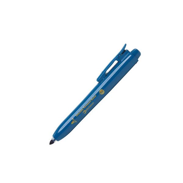 Detektierbare, einziehbare Permanentmarker (10er-Pack) - Kugelschreiber - blau - keine
