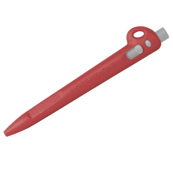 Erkennbare Elefanten-Druckbleistifte - Gel-Tinte (50er-Pack) - schwarz-rot - Umhängeband