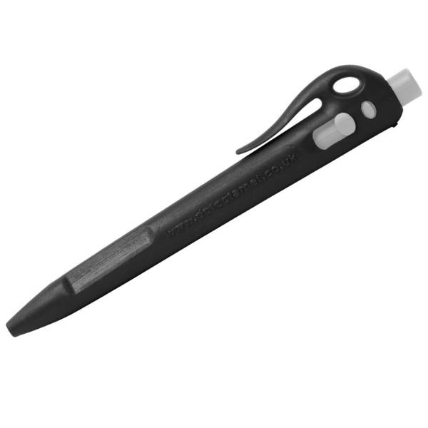 Detektierbare Elefanten-Druckbleistifte - Gel-Tinte (50er-Pack) - blau-schwarz-Clip