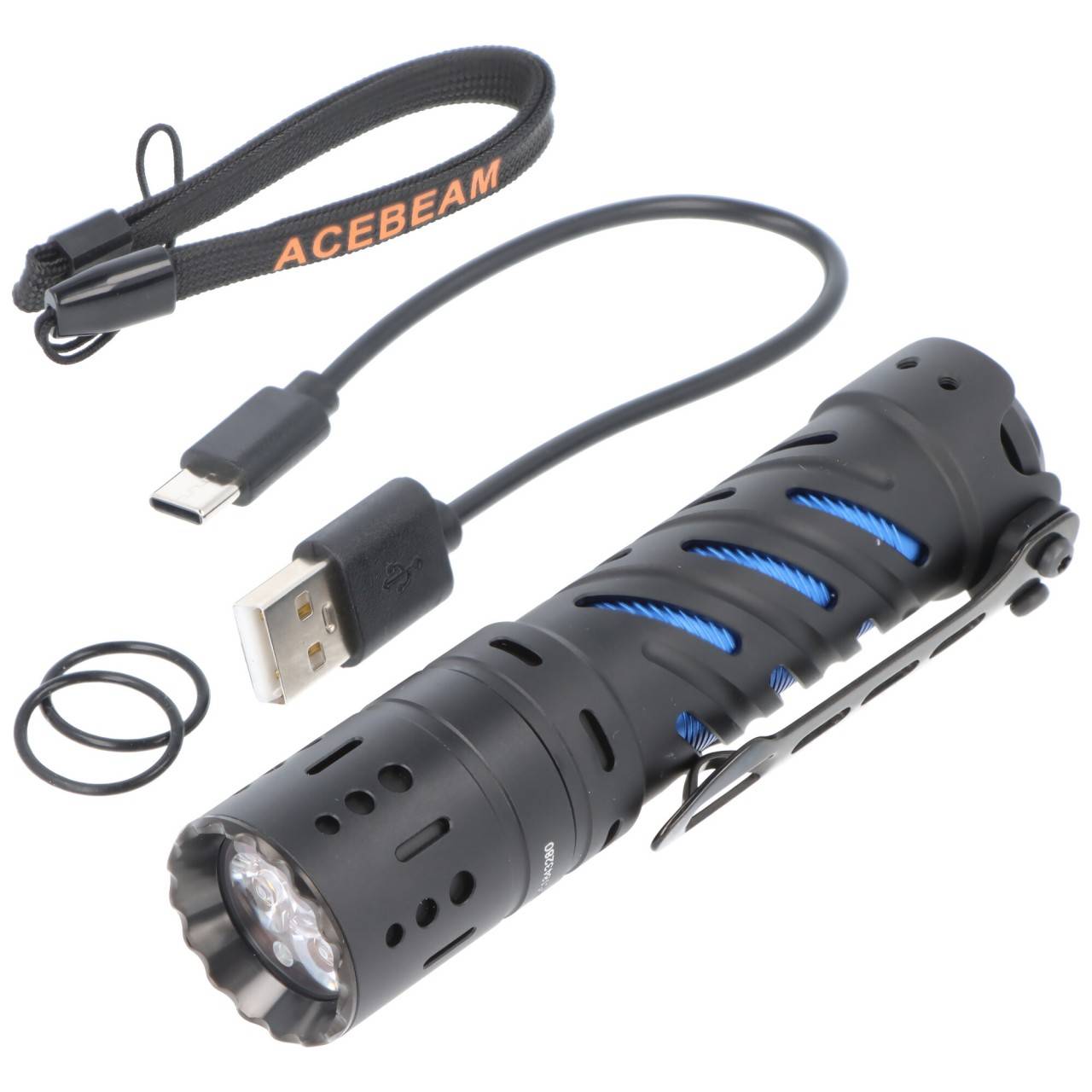 AceBeam E70 Mini LED-Taschenlampe mit 2.000 Lumen, CRI90+, inklusive Akku-0