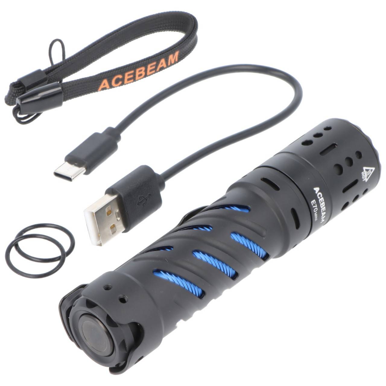 AceBeam E70 Mini LED-Taschenlampe mit 2.000 Lumen, CRI90+, inklusive Akku-1