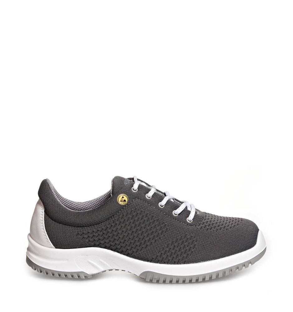 ESD-Sicherheitshalbschuh uni6, grau, Gr.45-0