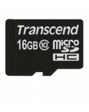 Transcend Flash-Speicherkarte 16 GB Class 10 microSDHC