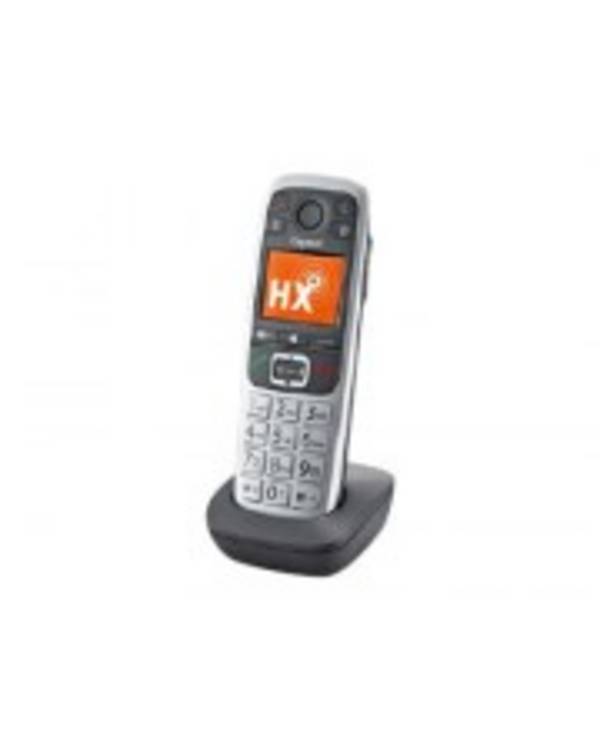 Gigaset E560HX Schnurloses Erweiterungshandgerät mit Rufnummernanzeige DECT\GAP Platin