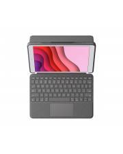 Logitech Combo Touch Tastatur und Foliohülle mit Trackpad backlit Apple Smart connector UK Englisch Graphite für-0