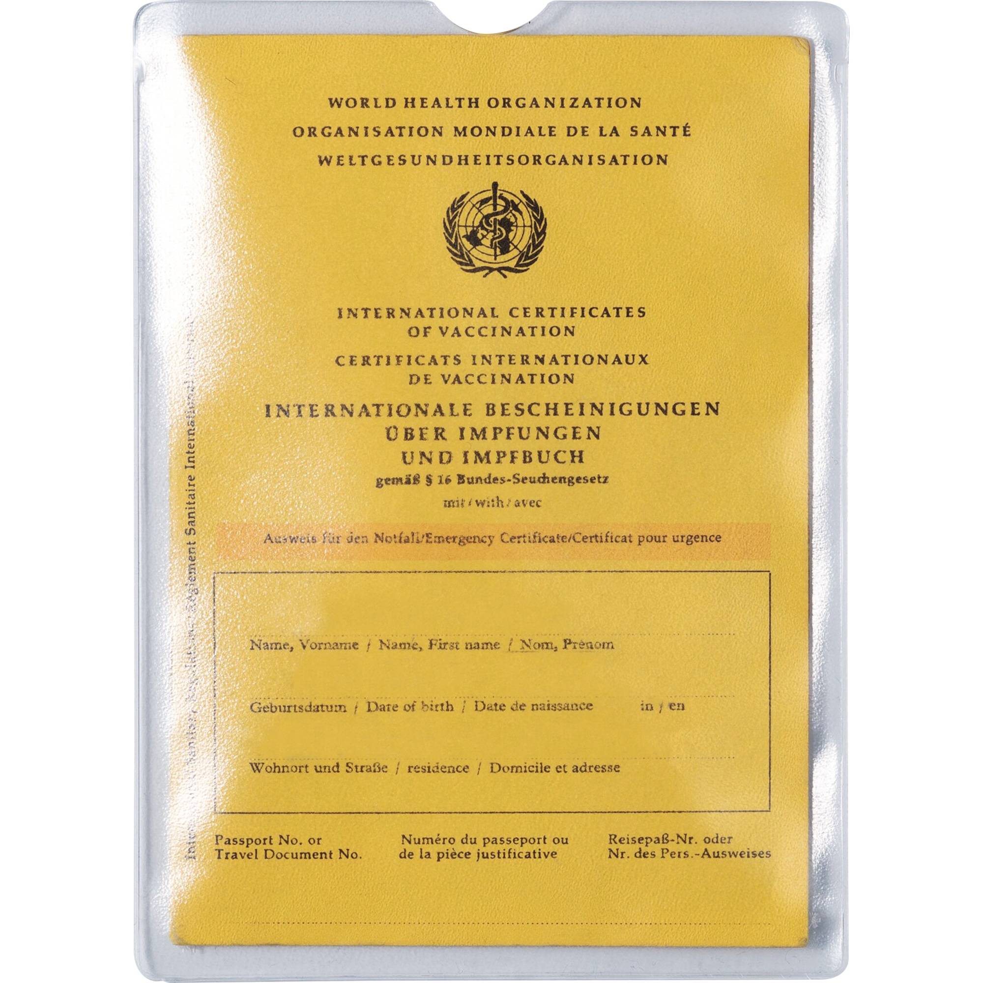 Ausweishülle 110x155mm PP tr 25 St./Pack.-1