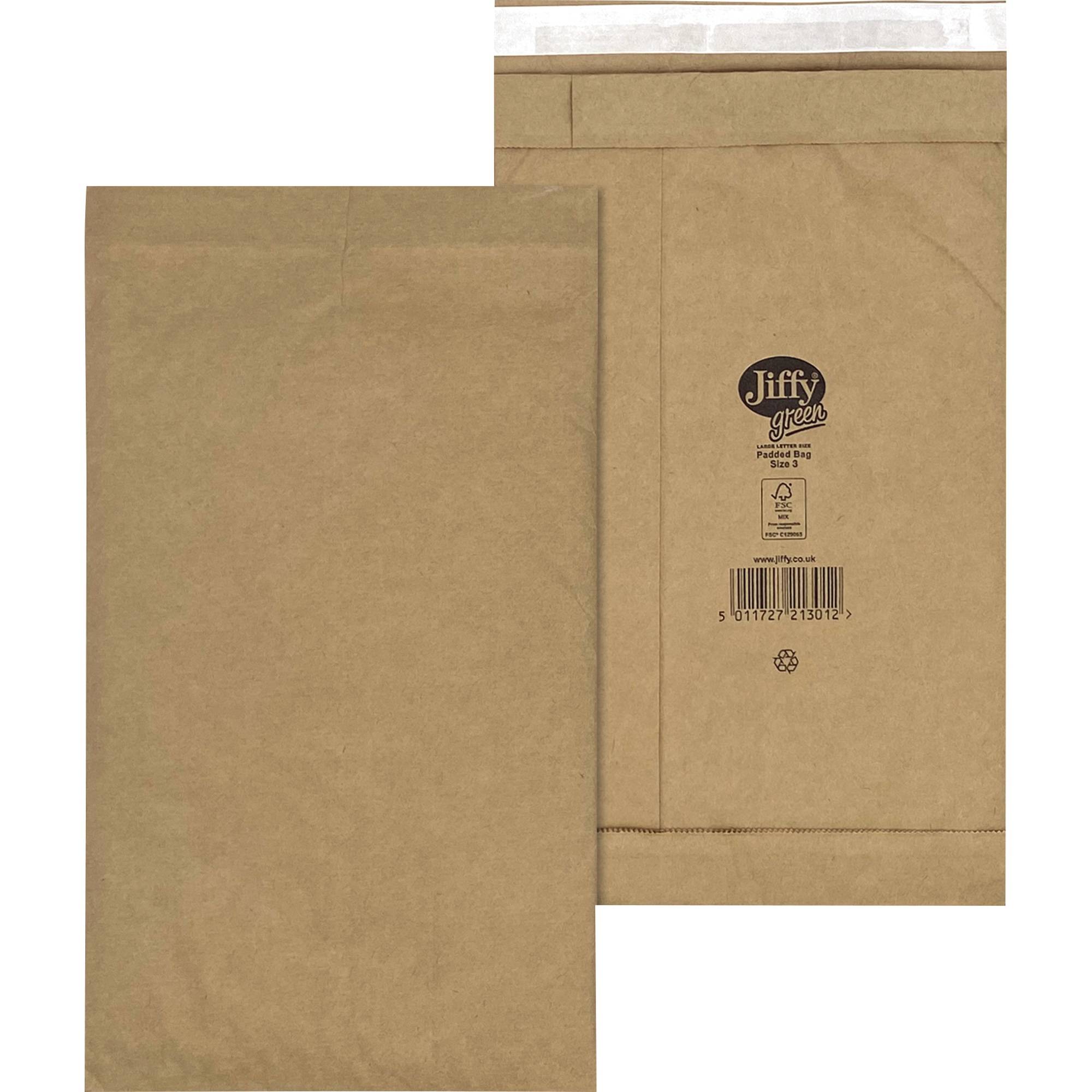Papierpolstertasche Nr. 3 br 100 St./Pa-0