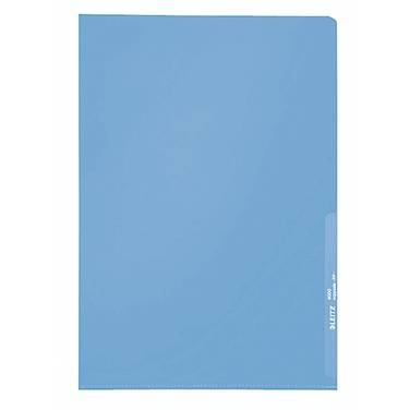 Sichthülle A4 0,13mm PP blau 100 St./Pack.