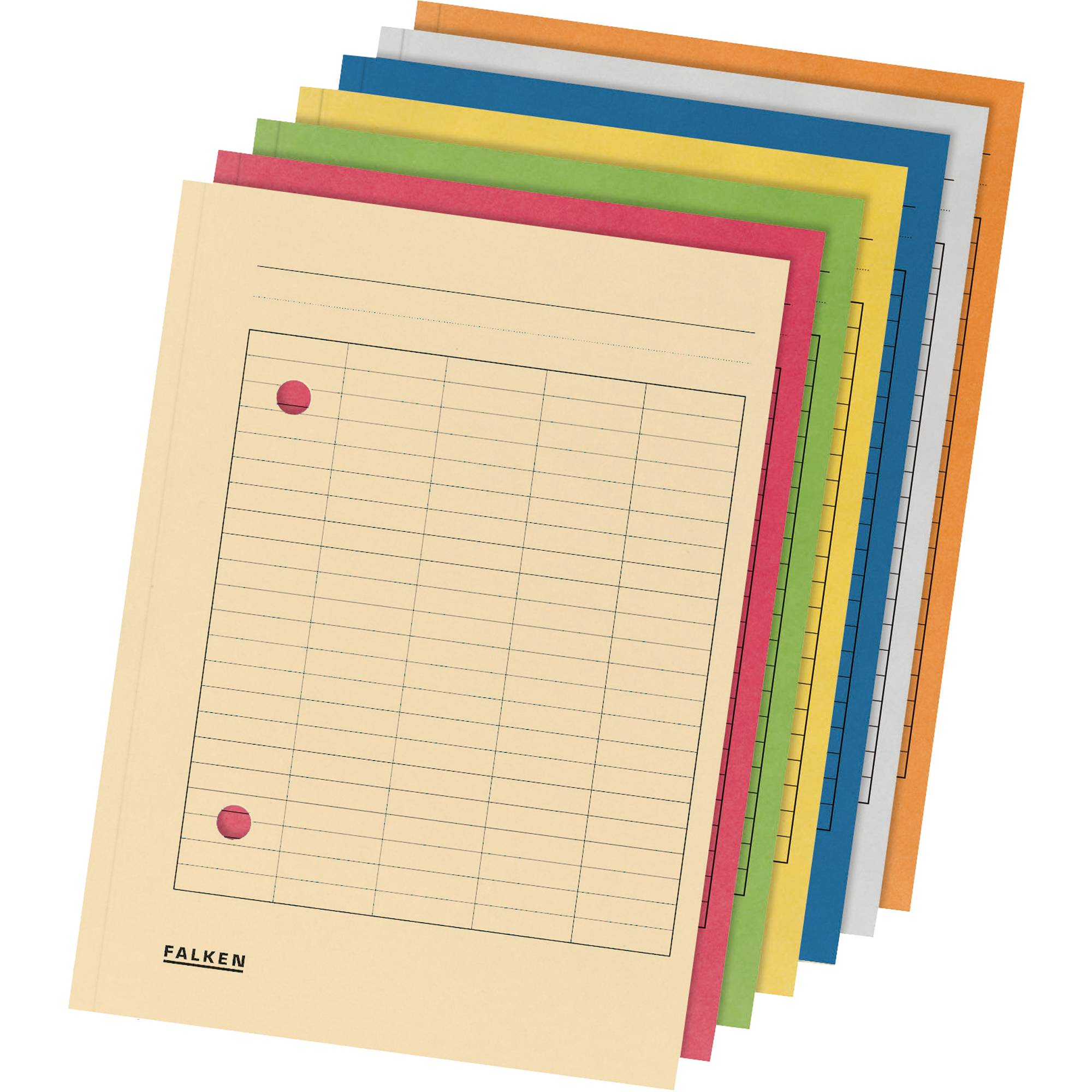 Umlaufmappe A4 2 Sichtlöcher gr 100 St./Pack.-2