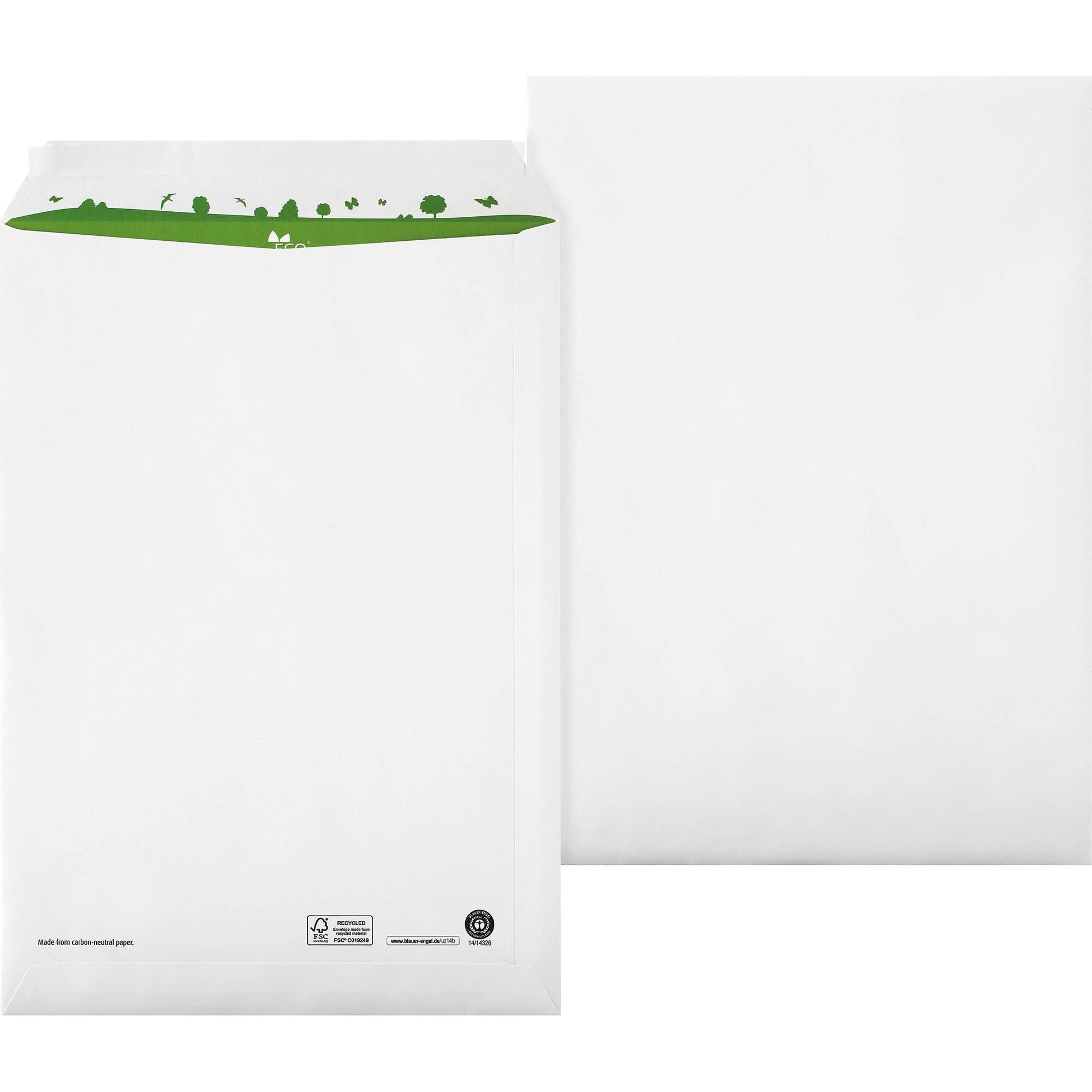 Versandtasche C4 100g oF hk ws 250 St./Pack.-0