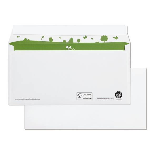 Briefumschlag lang oF hk ws 500 St./Pack.