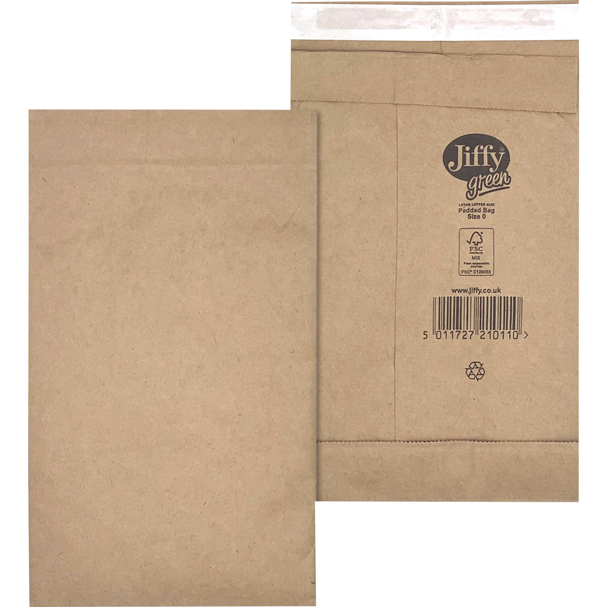Papierpolstertasche Nr. 0 br 200 St./Pa-0