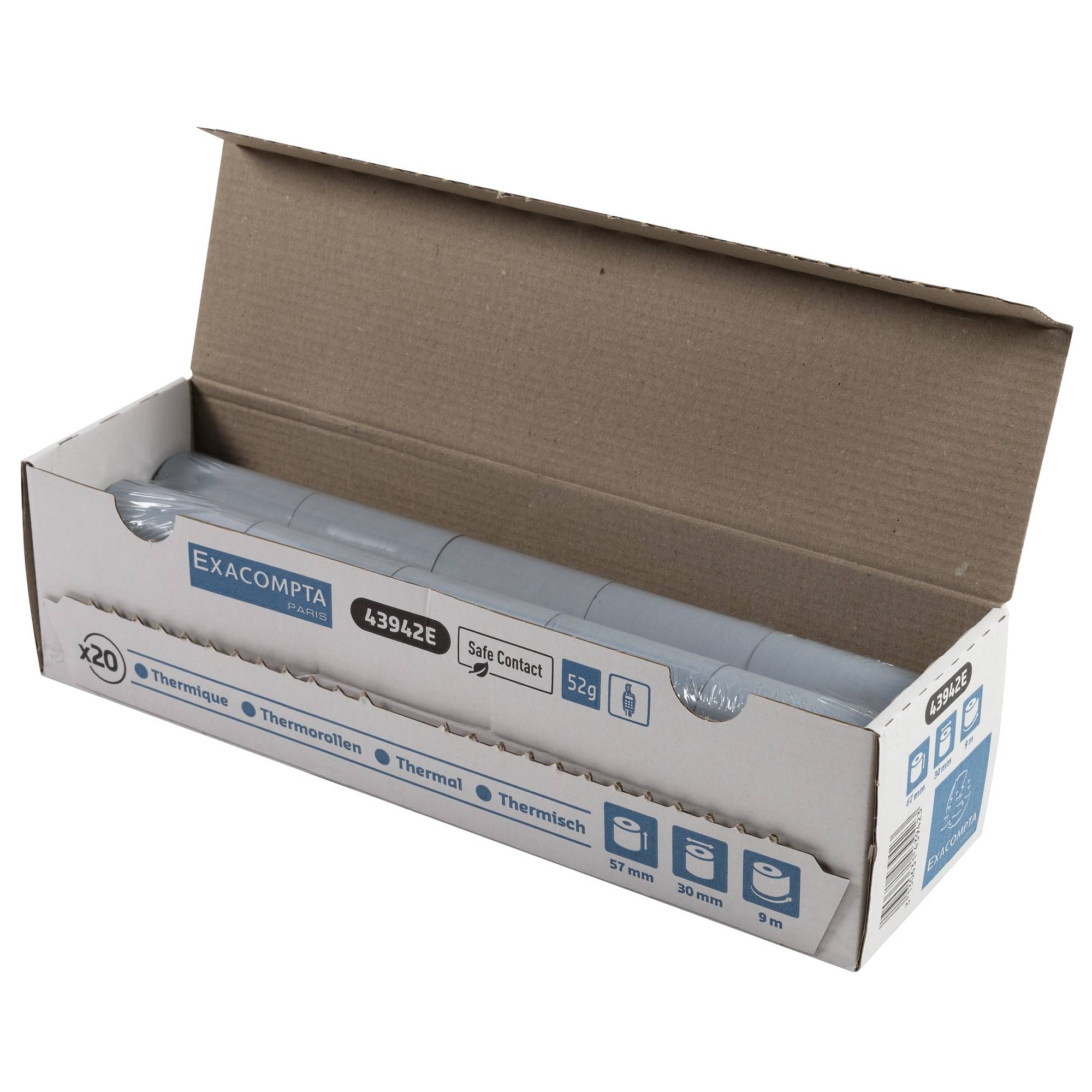 Thermorolle SafeContact 57mmx9m 20 St./Pack.-2