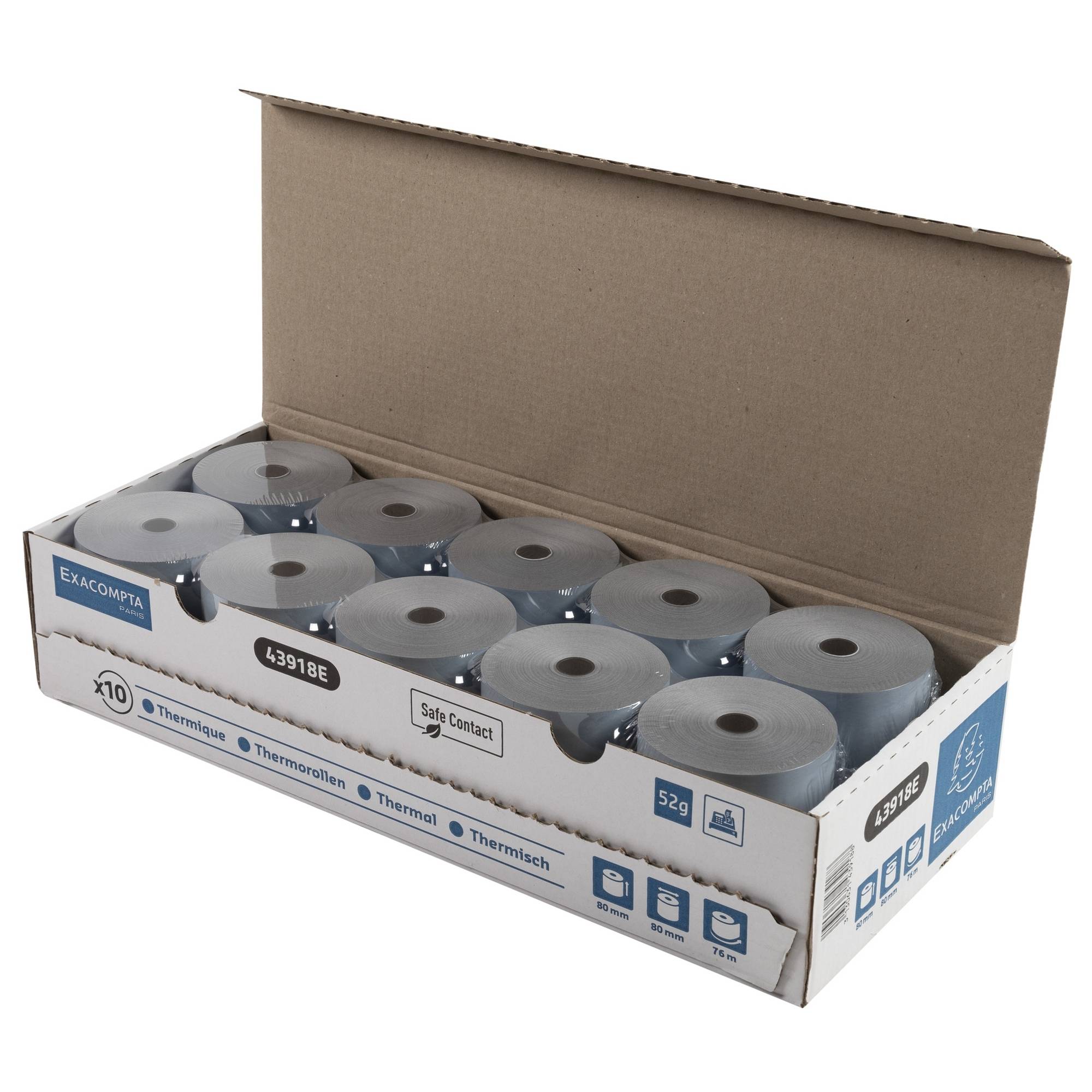 Thermorolle SafeContact 80mmx76m 10 St./Pack.-2