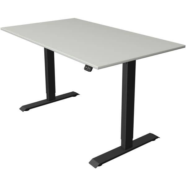Sitz-/Stehtisch Move 1 elektr. höhenverstellbar BxTxH 140x80 -123cm lichtgrau/anthrazit-0