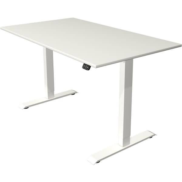 Sitz-/Stehtisch Move 1 elektr. höhenverstellbar bis 123cm BxT 140x80cm weiß/weiß-0