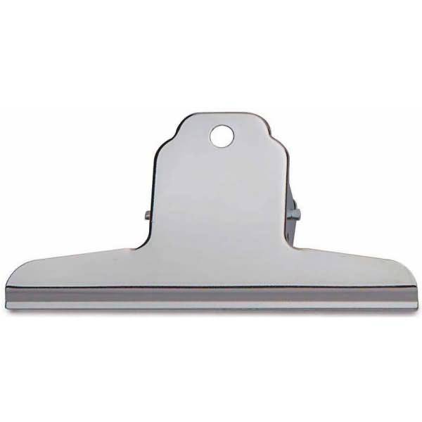 Papier-Klemmer Maulbasic 120mm hellsilber-0