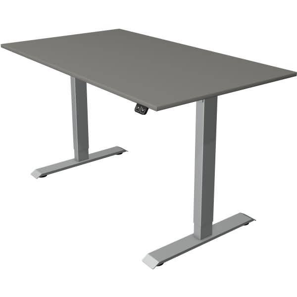 Sitz-/Stehtisch Move 1 elektr. höhenverstellbar bis 123cm BxT 140x80cm grafit/silber-0