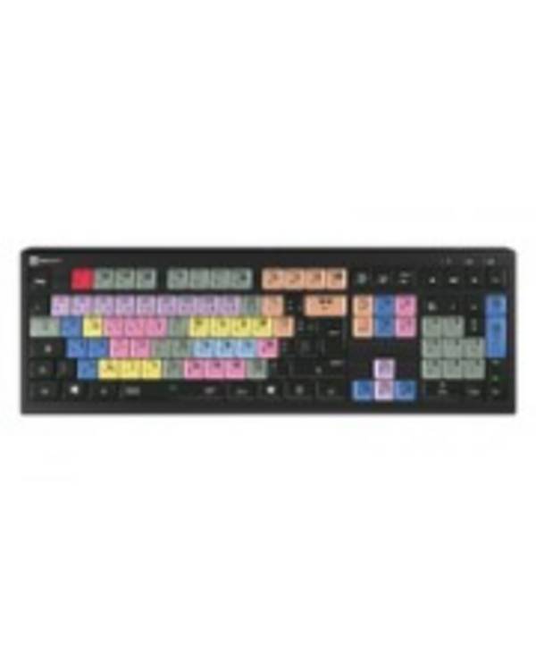 Logickeyboard LKB-EDIUS-A2PC-FR - Volle Größe (100%) - Kabelgebunden - USB - Schwarz - TL: Französisch, AZERTY