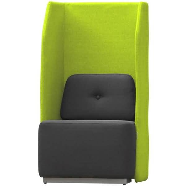Sitzsofa Soft Einzelsitz grün/grau-0